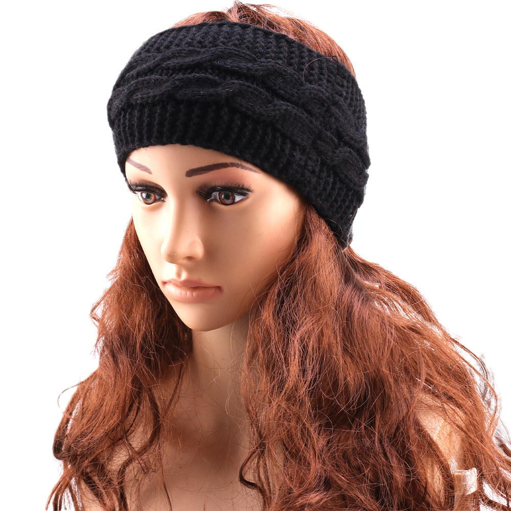 Fleece Ear Warmer Band - Saç Bantları, Kenevir Örgülü Taç, Kadınlar