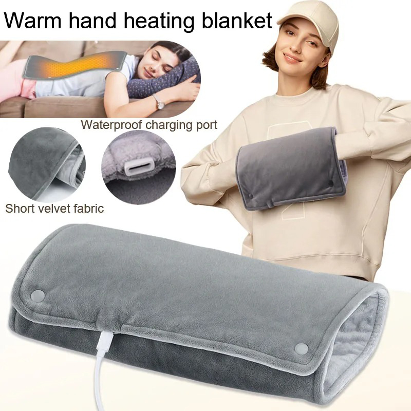 Hand Warmer Electric - USB Termostatik El Isıtıcı Kısa Kadife
