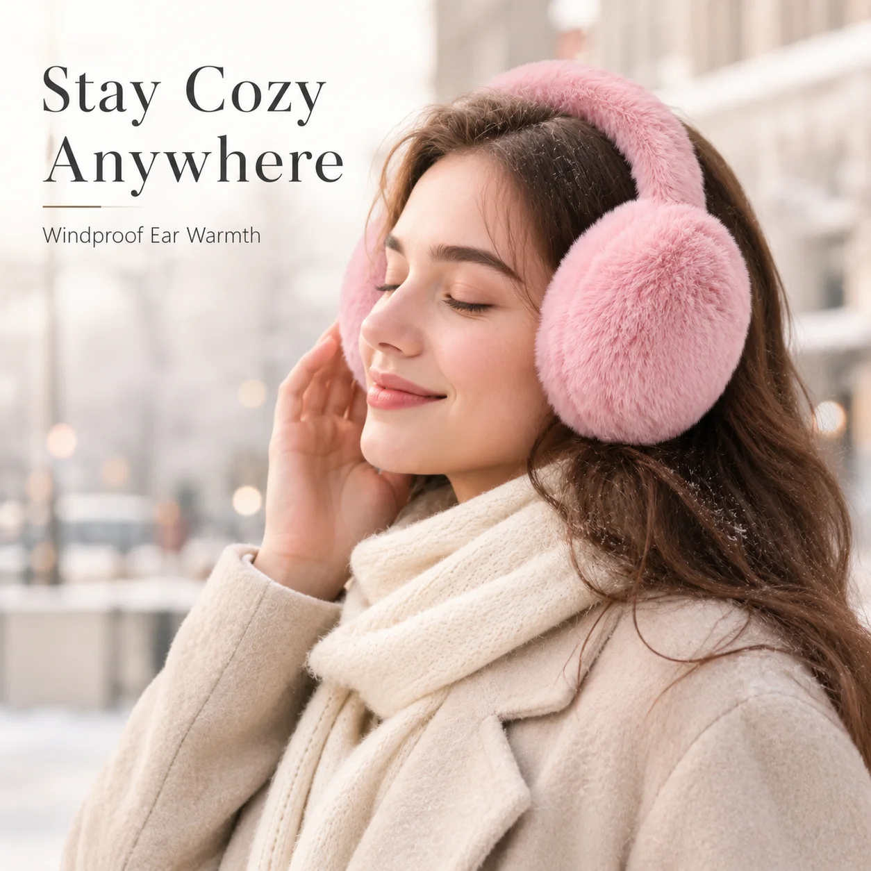 Süper Sıcak Peluş Kulaklıklar, - Earmuffs Foldable incelemesi ve fiyatı