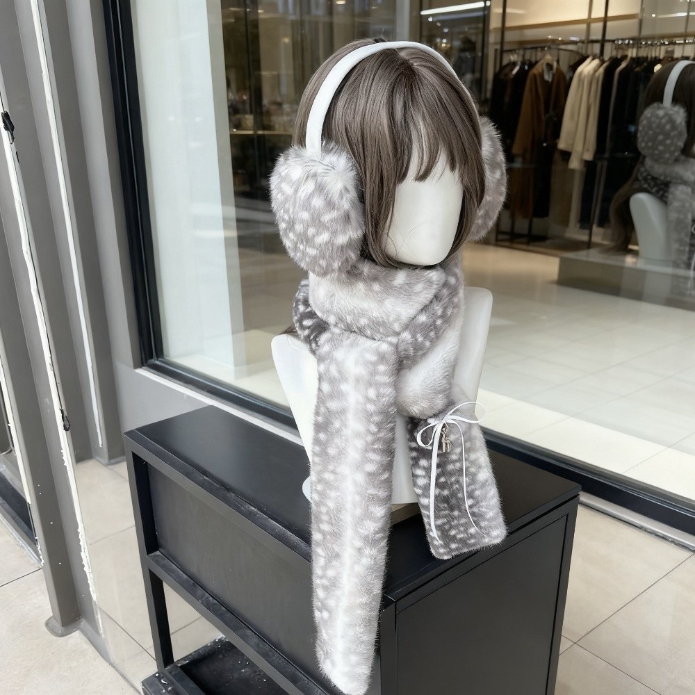 Sevimli Geyik Desenli Eşarp Kı - Earmuffs Foldable incelemesi ve fiyatı
