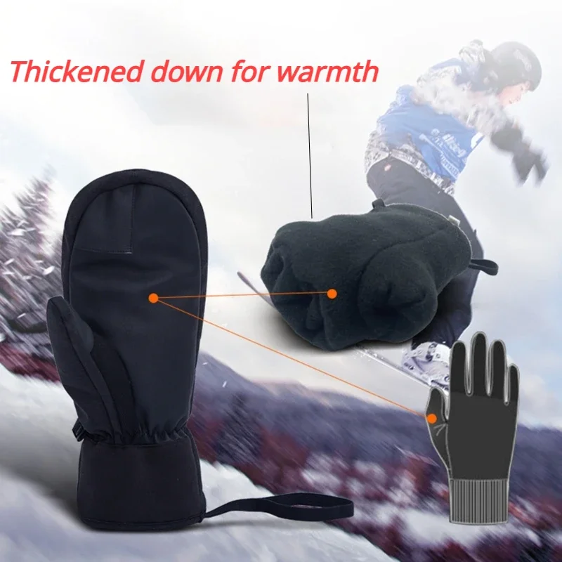 Kışlık Kayak Eldivenleri Su Ge - Touch Screen Gloves incelemesi ve fiyatı