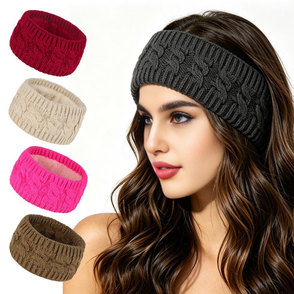 Kadınlar için Kışlık Örgü Saç  - Fleece Ear Warmer Band incelemesi ve fiyatı