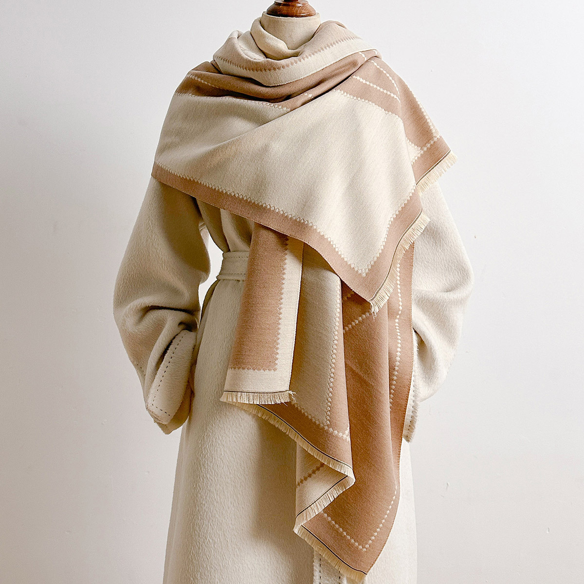 Kadınlar için İmitasyon Kaşmir - Cashmere Pashmina Wrap incelemesi ve fiyatı